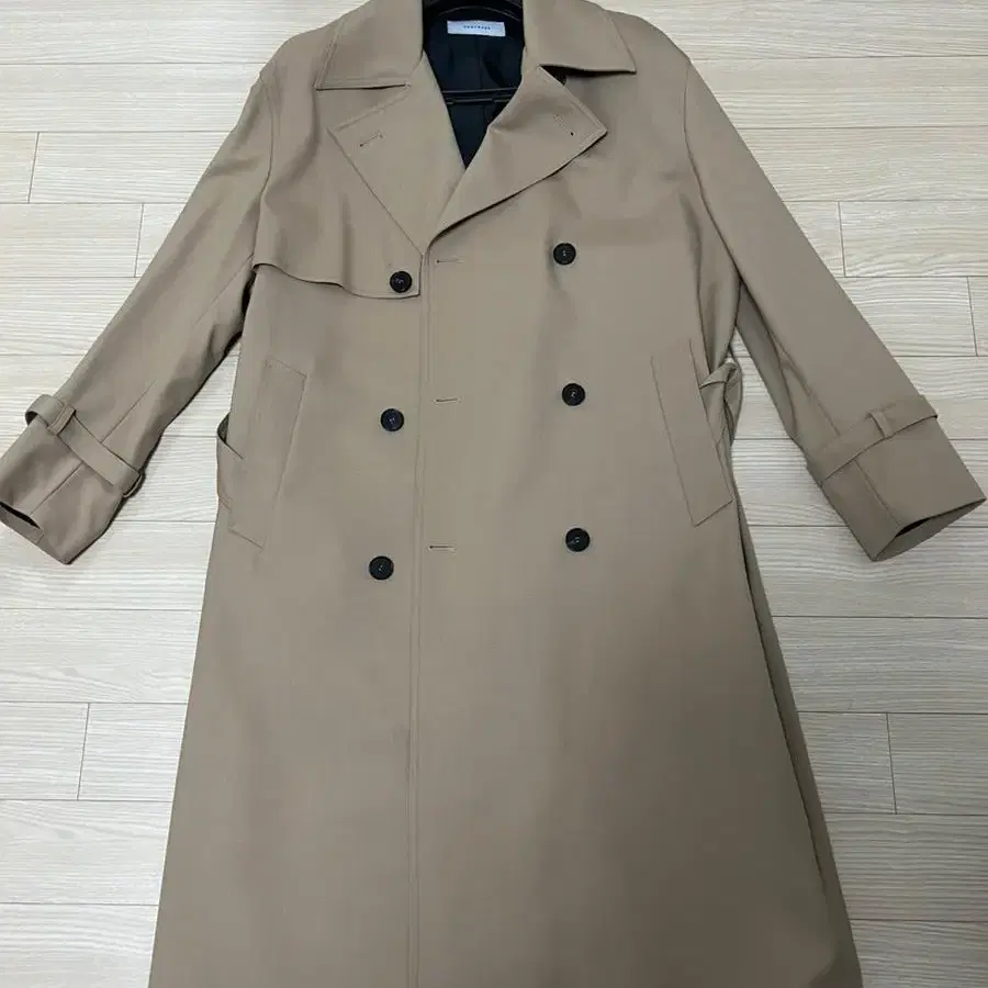 토니웩- Ray Wool Trench Coat_Beige 사이즈:M