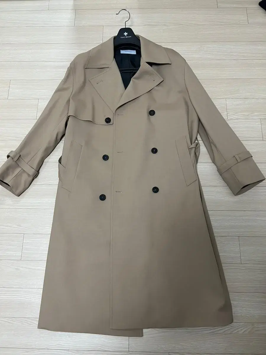 토니웩- Ray Wool Trench Coat_Beige 사이즈:M