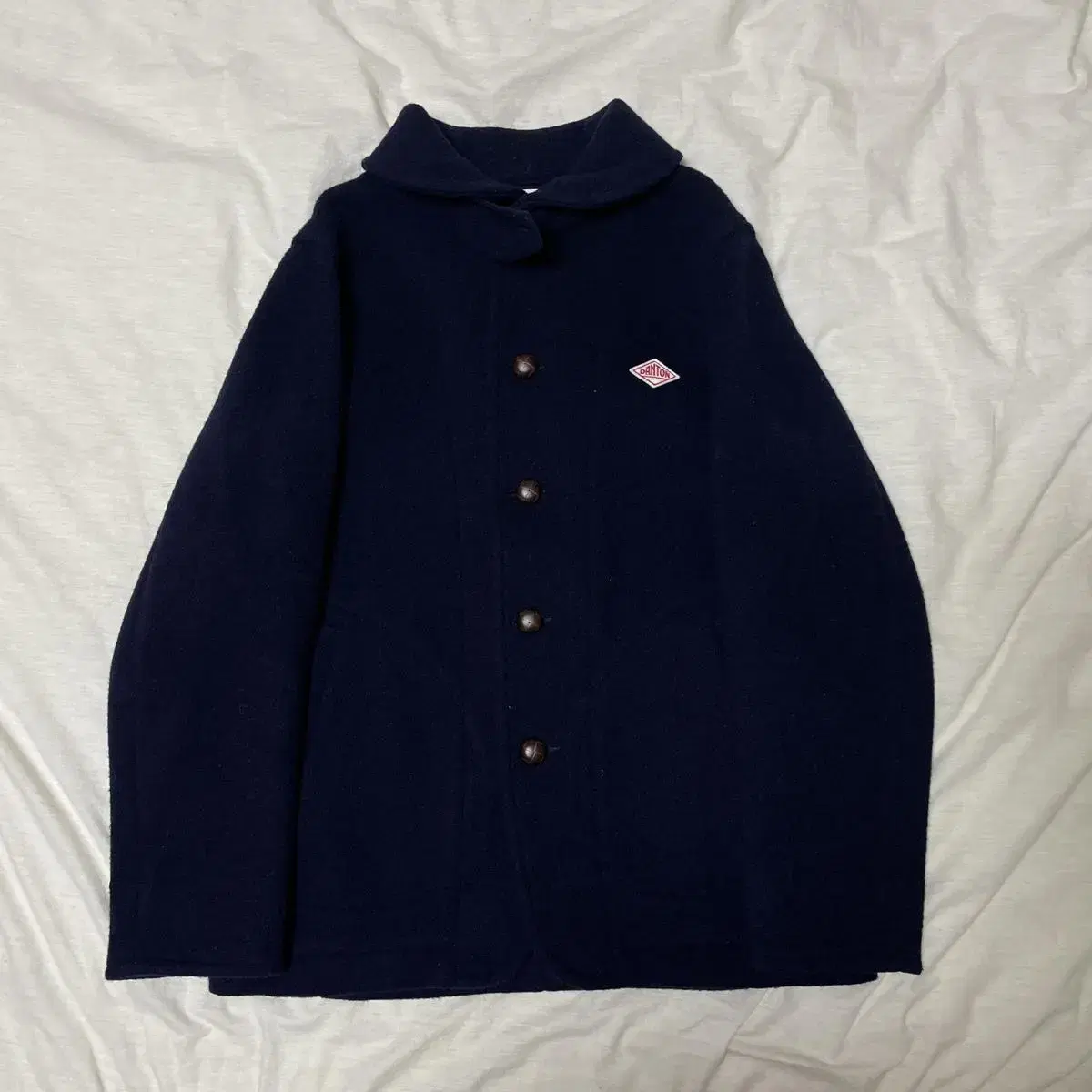 단톤 울자켓 navy 38