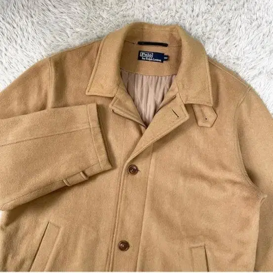 Polo snap button kara Woolen jacket