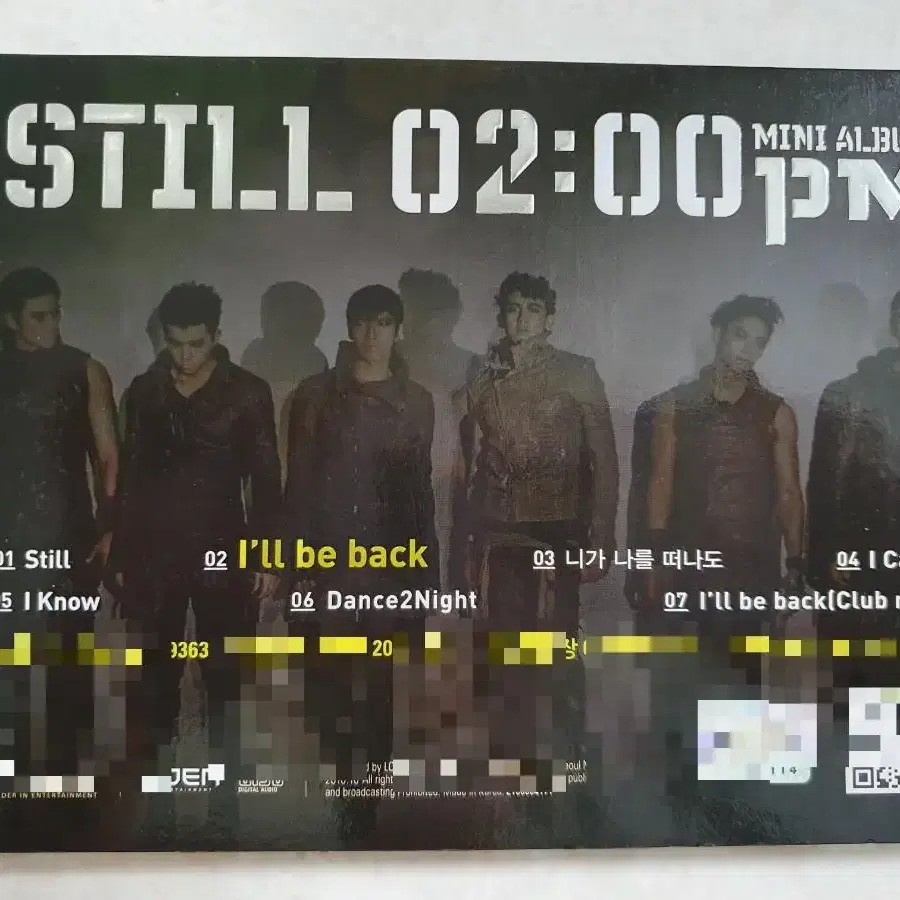 2PM mini album <STILL> 싸인CD 입니다~