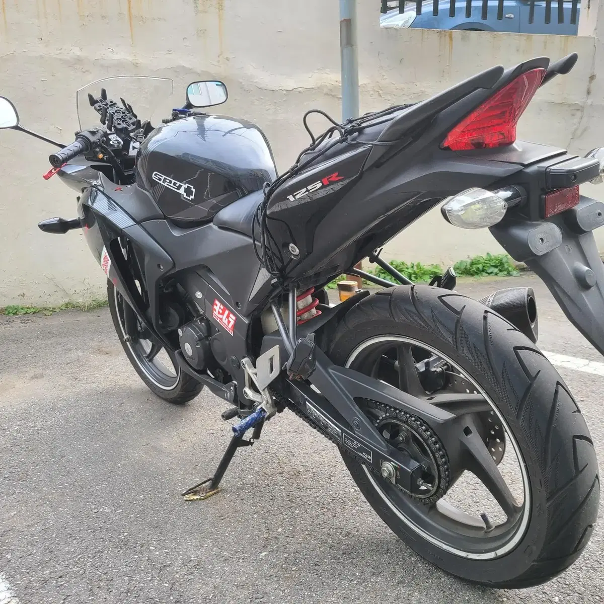 2015년식 cbr125 아크라배기튜닝차량 싸게팔아요