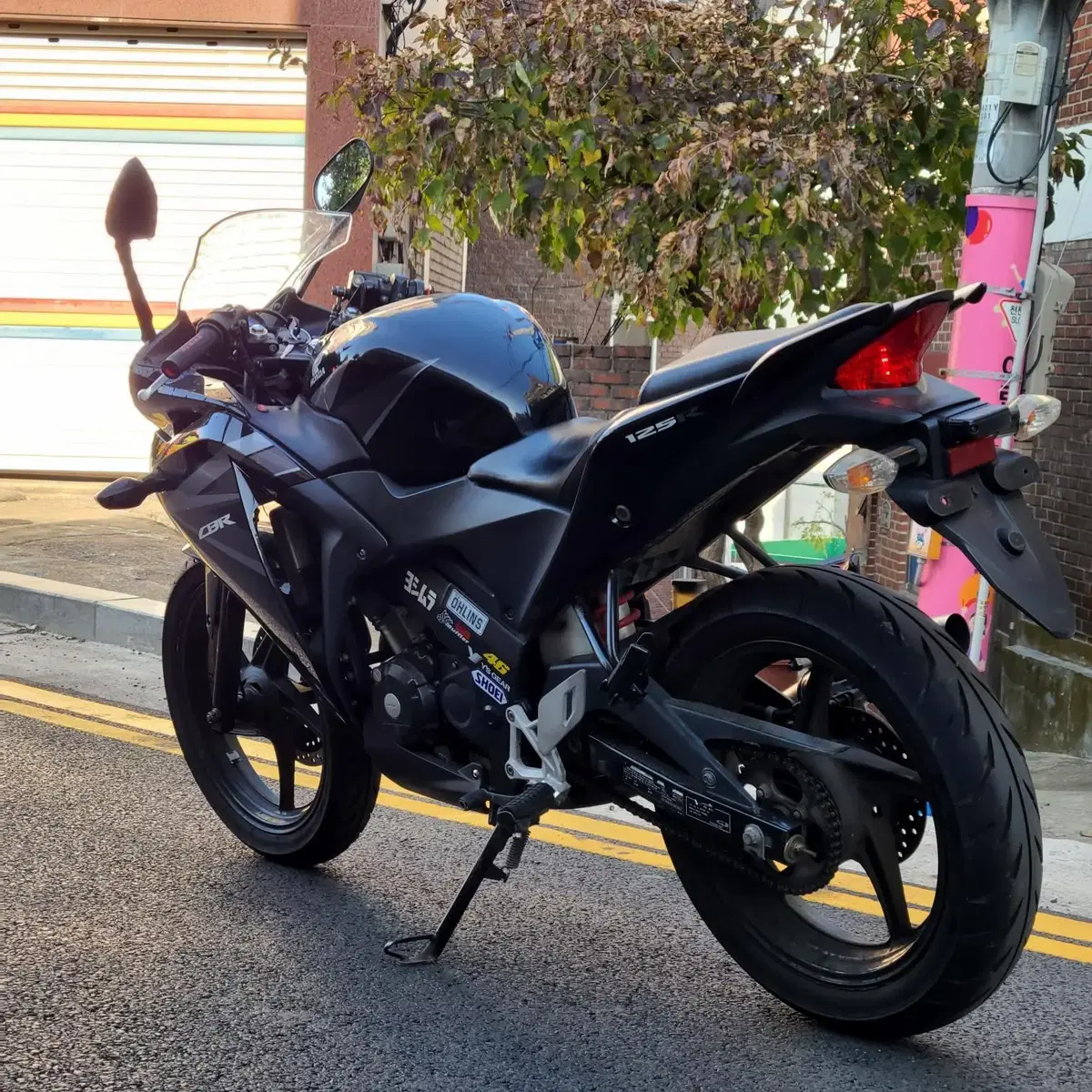 2012년식 cbr125 sc머플러차량 흑마 판매합니다