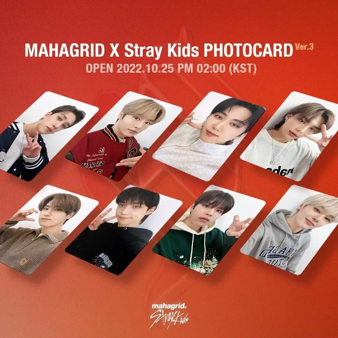 Mahagrid 3rd sealed straykids hyunjin felix lee know seungmin Maximized Seasons Greetings