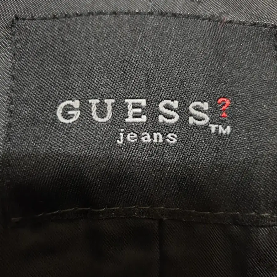 GUESS 여성 울 정장 롱코트