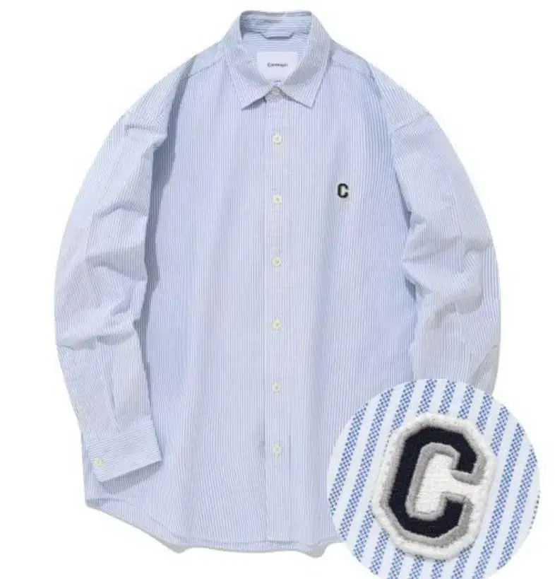 Covernote cLogo oxford shirt