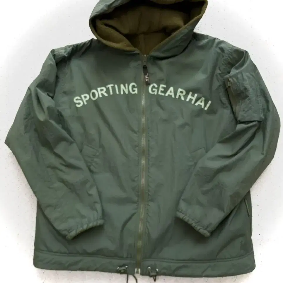 90s 이세이 미야케 Sporting Gear Hai 리버시블 후드 봄버