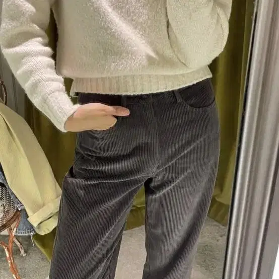 심플먼트 simplement paolo coduroy pants 코듀로이