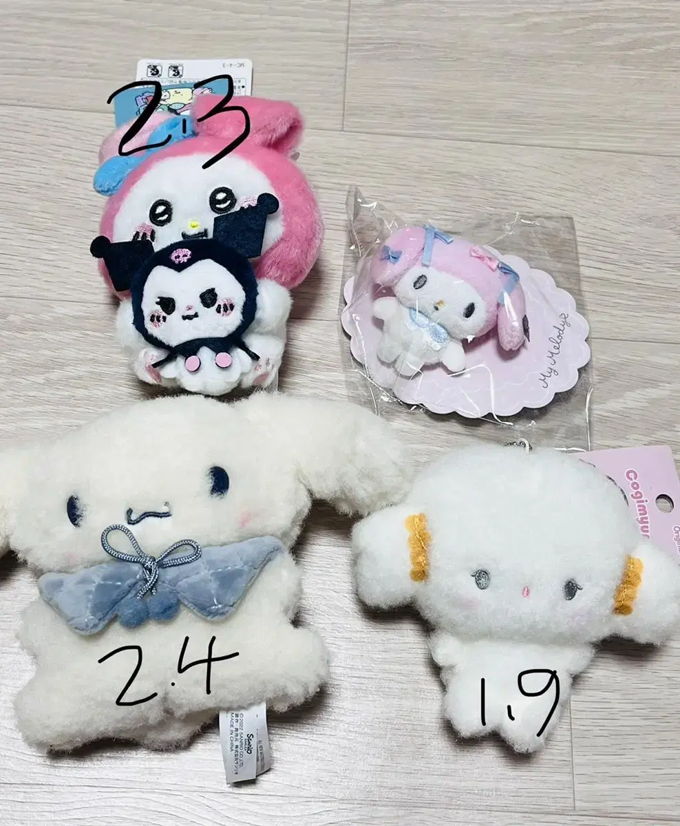 Sanrio Cinnamoroll Potemoko Nagano Joke Bear Mymelody Kogimyung