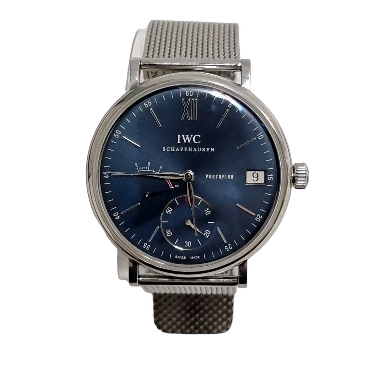 [45mm] 어포드 IWC 포르토피노 8days 시쓰루 시계