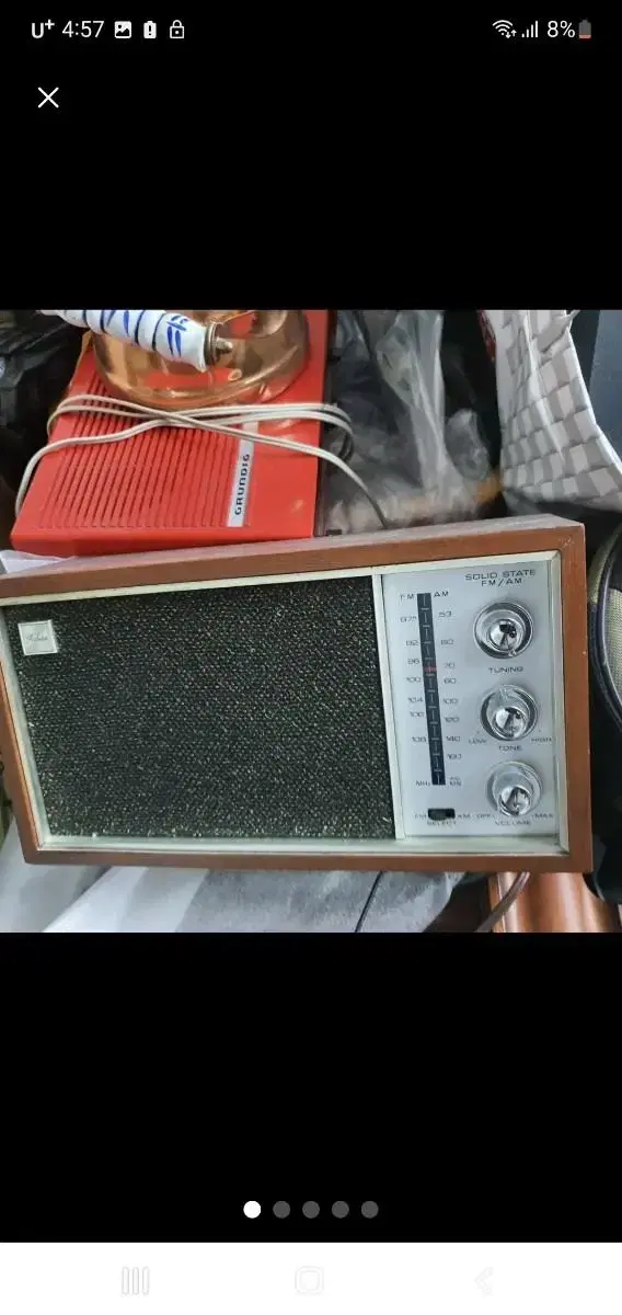 Toshiba Wood Radio Vintage