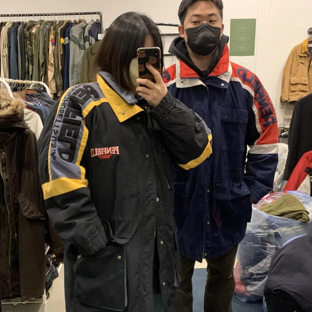 penfield 펜필드 스펠아웃 올드스쿨 파카