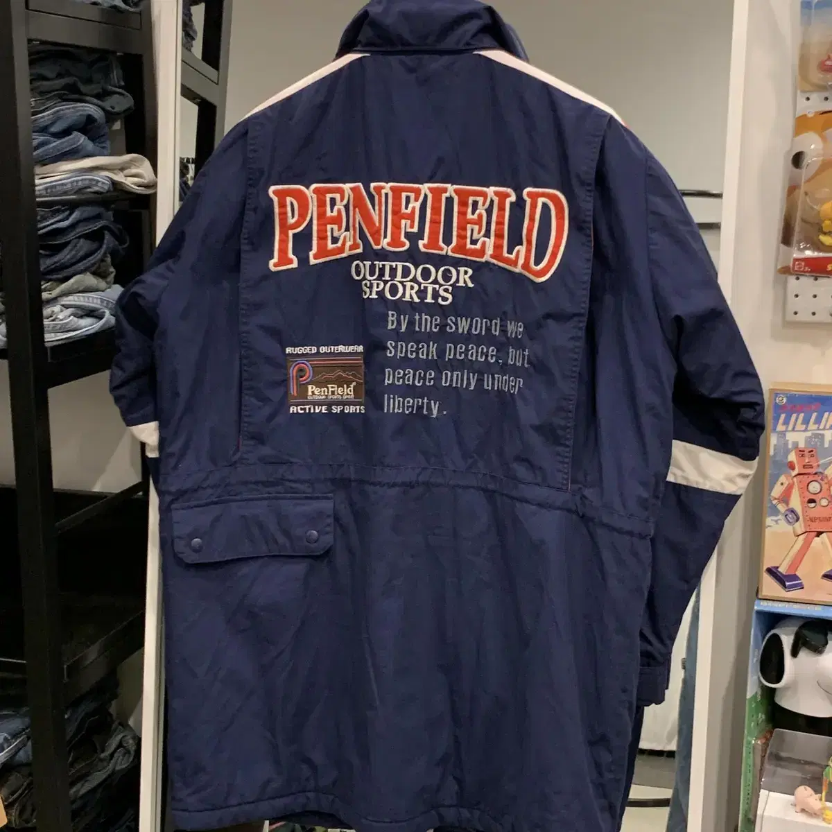 penfield 펜필드 스펠아웃 올드스쿨 파카