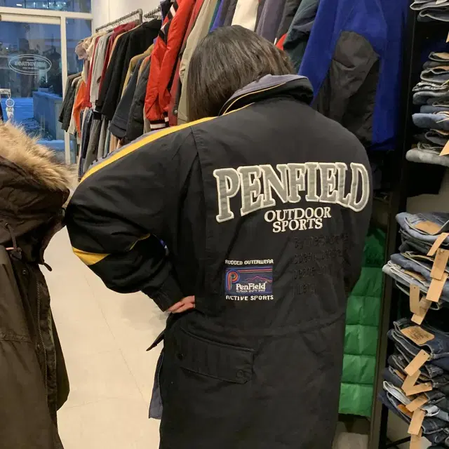 penfield 펜필드 스펠아웃 올드스쿨 파카