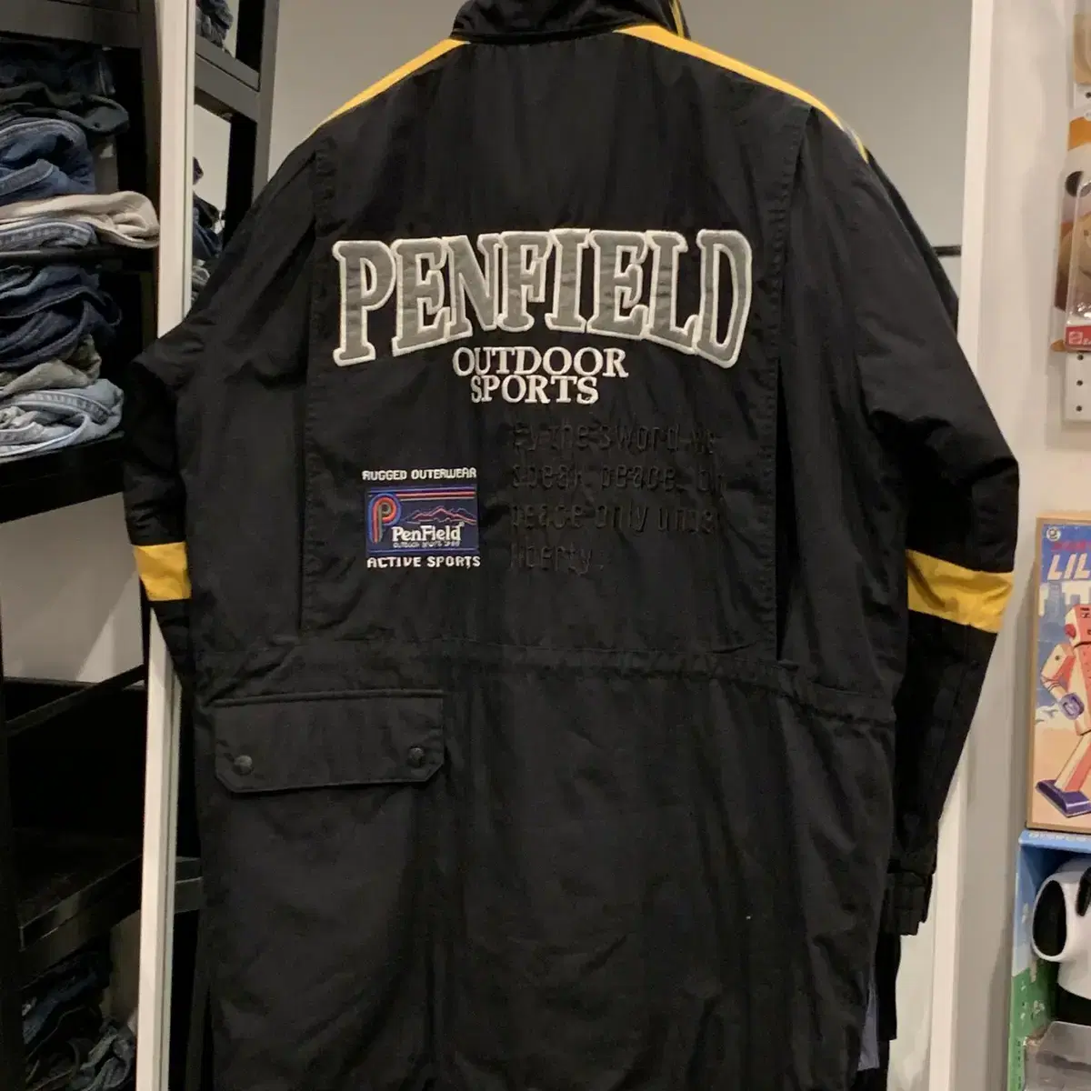 penfield 펜필드 스펠아웃 올드스쿨 파카