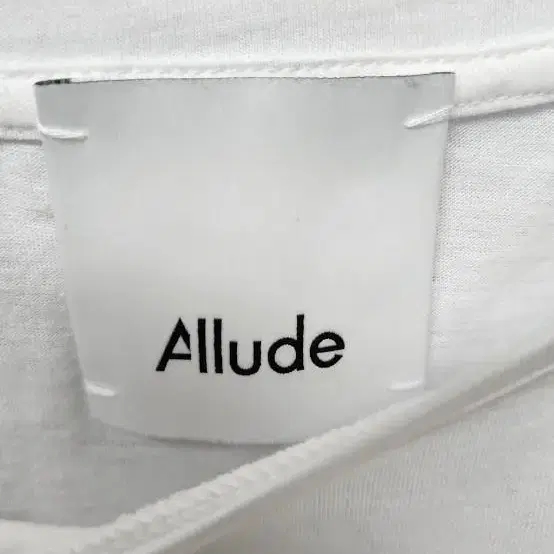 Allude 얼루드 22'SS 여성 타이 화이트탑 S사이즈