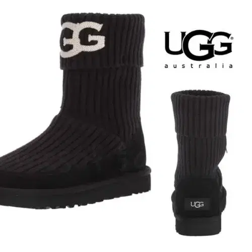 ugg 클래식니트로고부츠