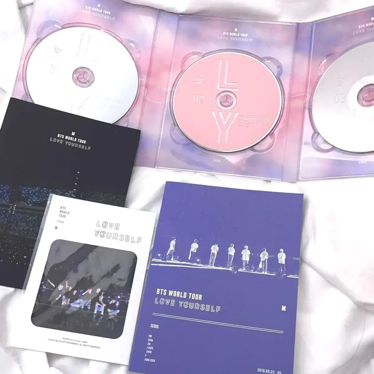 (급처) 방탄 럽셀콘 서울 DVD ( 포카 포스터 윤기 )