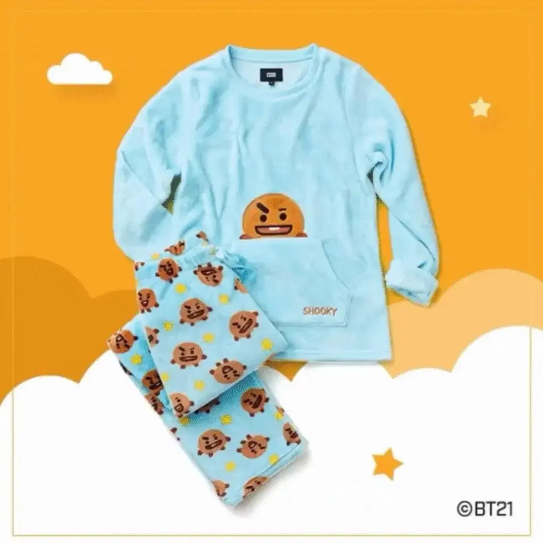 BT21 잠옷 (타타,슈키)