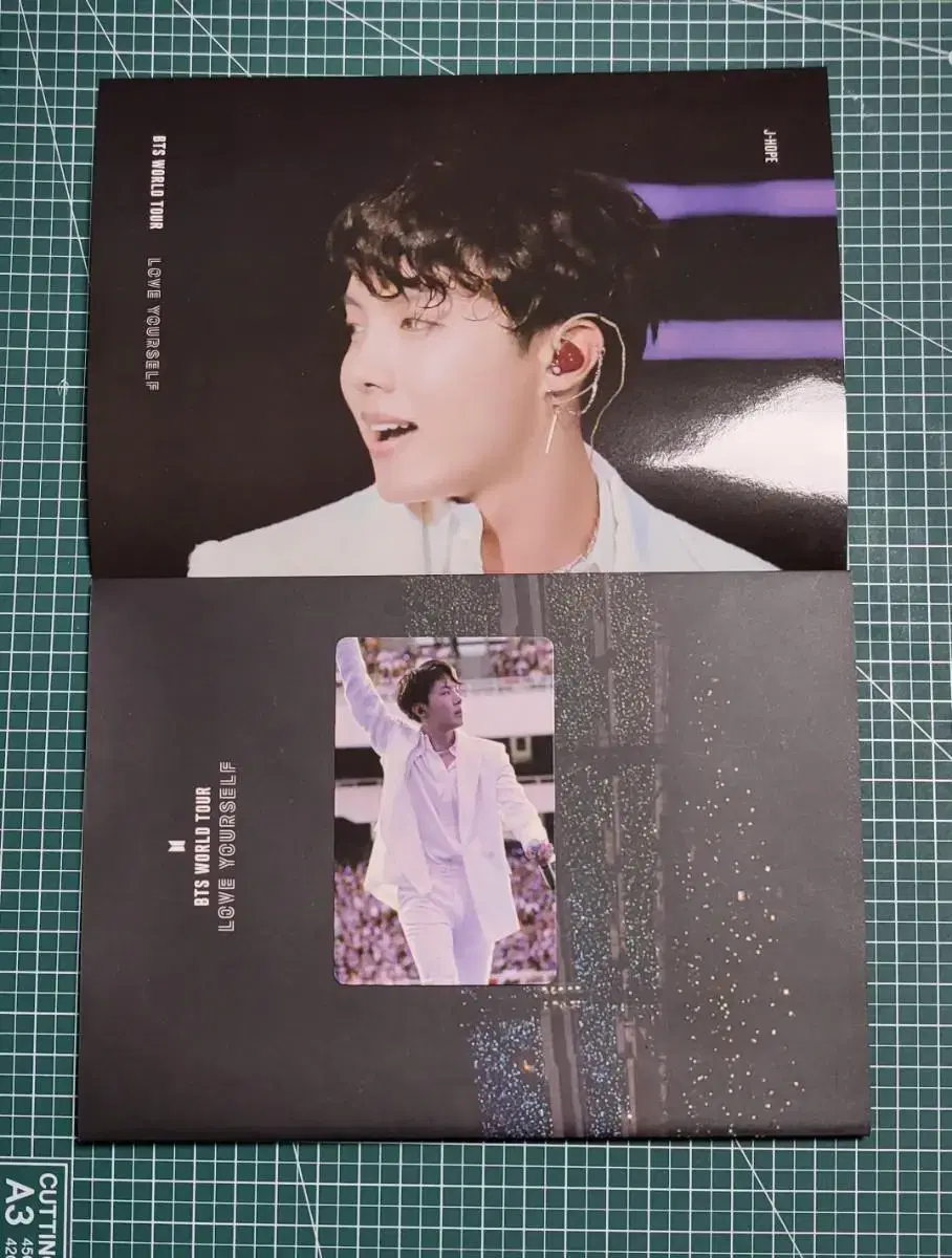 bangtan bts lucelcon dvd hoseok photocard+hoseok poster