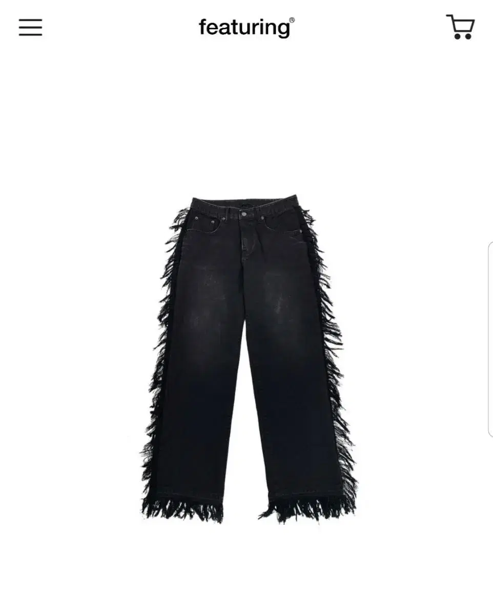 Featured Punk Denim Pants L ( Last Minute Sale)