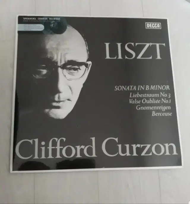 피아노 Clifford Curzon 리스트 고음질 미개봉 클래식엘피 lp