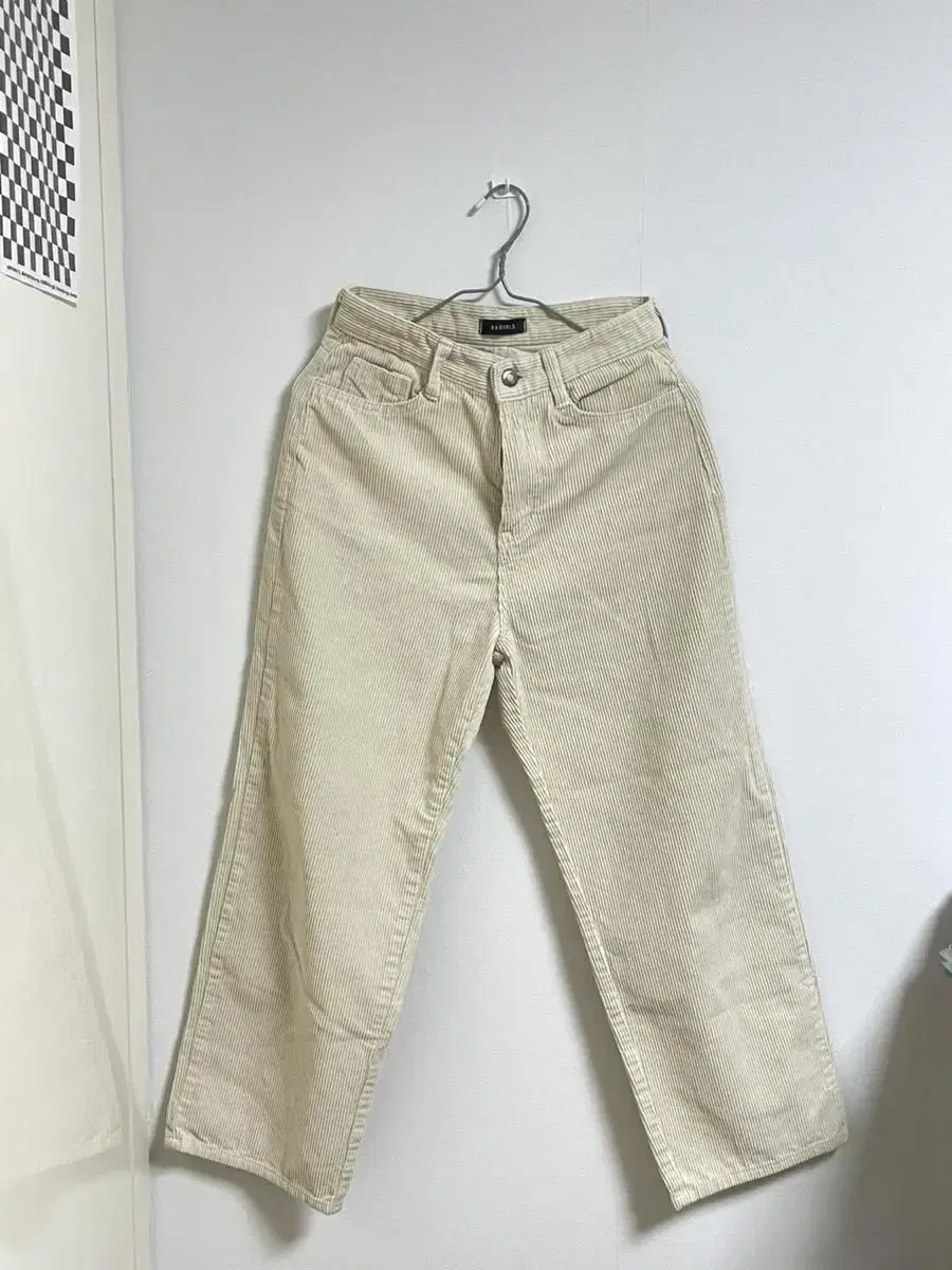 Yukyuk Girls' Golden Corduroy Pants