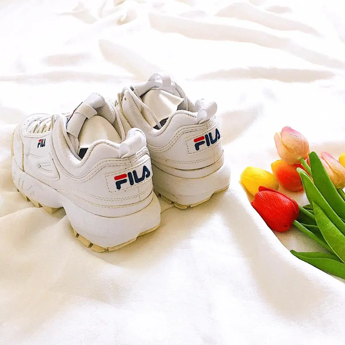 [풀패키지관리상태A+급] FILA 휠라 디스럽터2 230mm