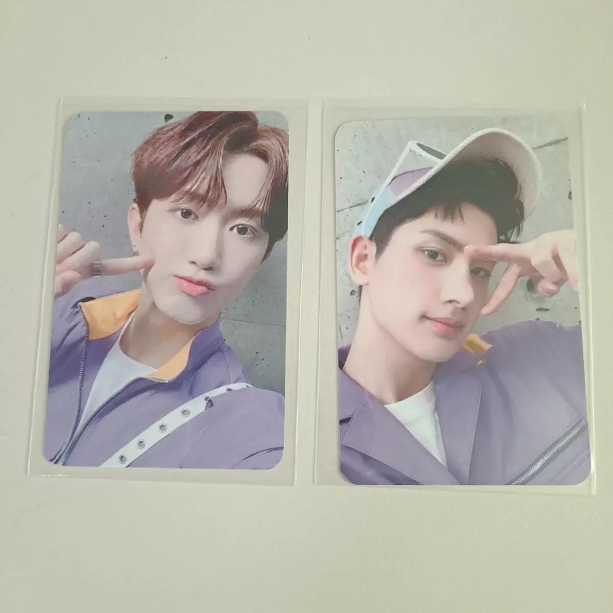 급처)Younite hyungseok kyungmun with muu showcase unreleased photocard