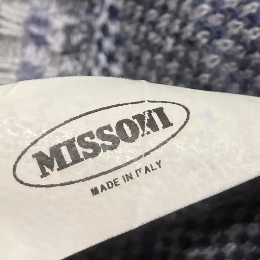 MISSONI SPORT (made in ITALY) 미쏘니 모헤어 니트