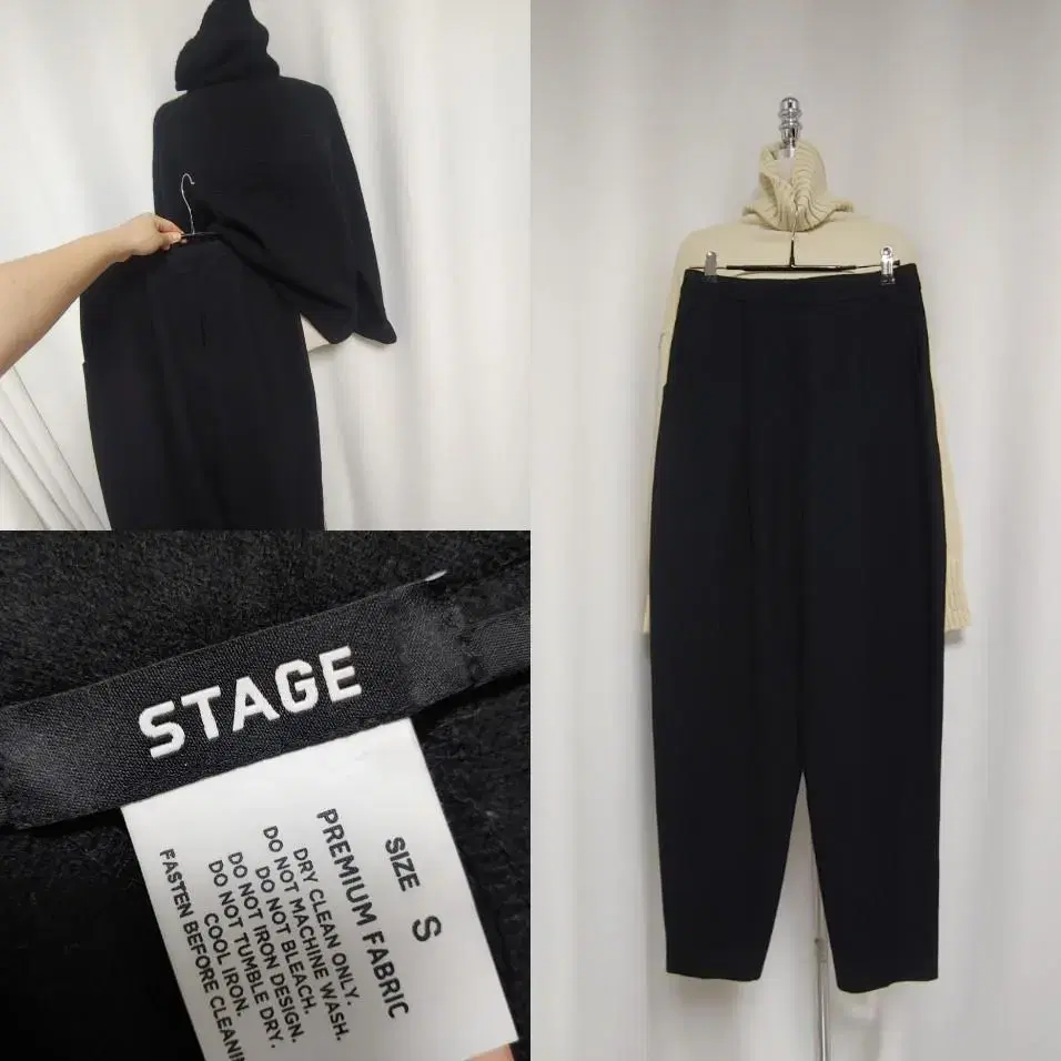 new-stage-wool semi slacks