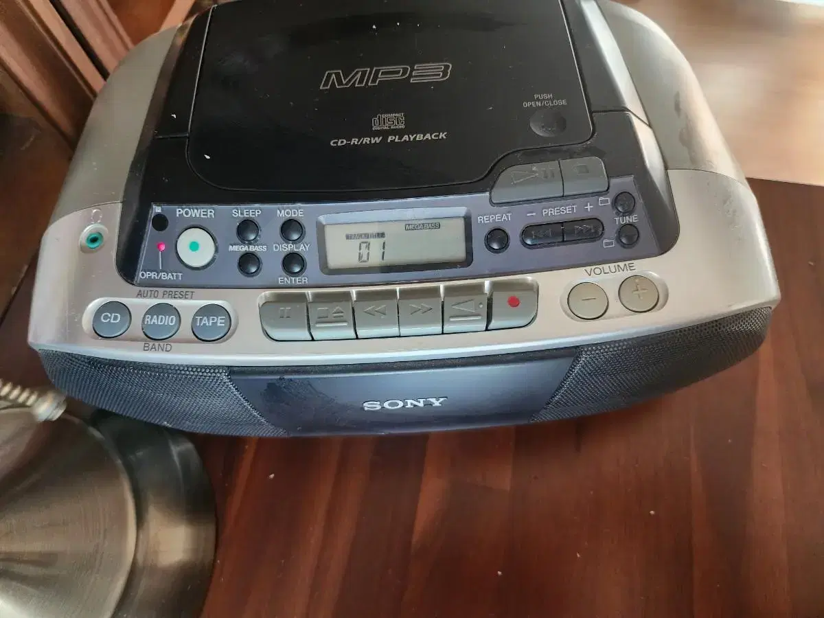 SONY CD player 라디오 CFD S03CP