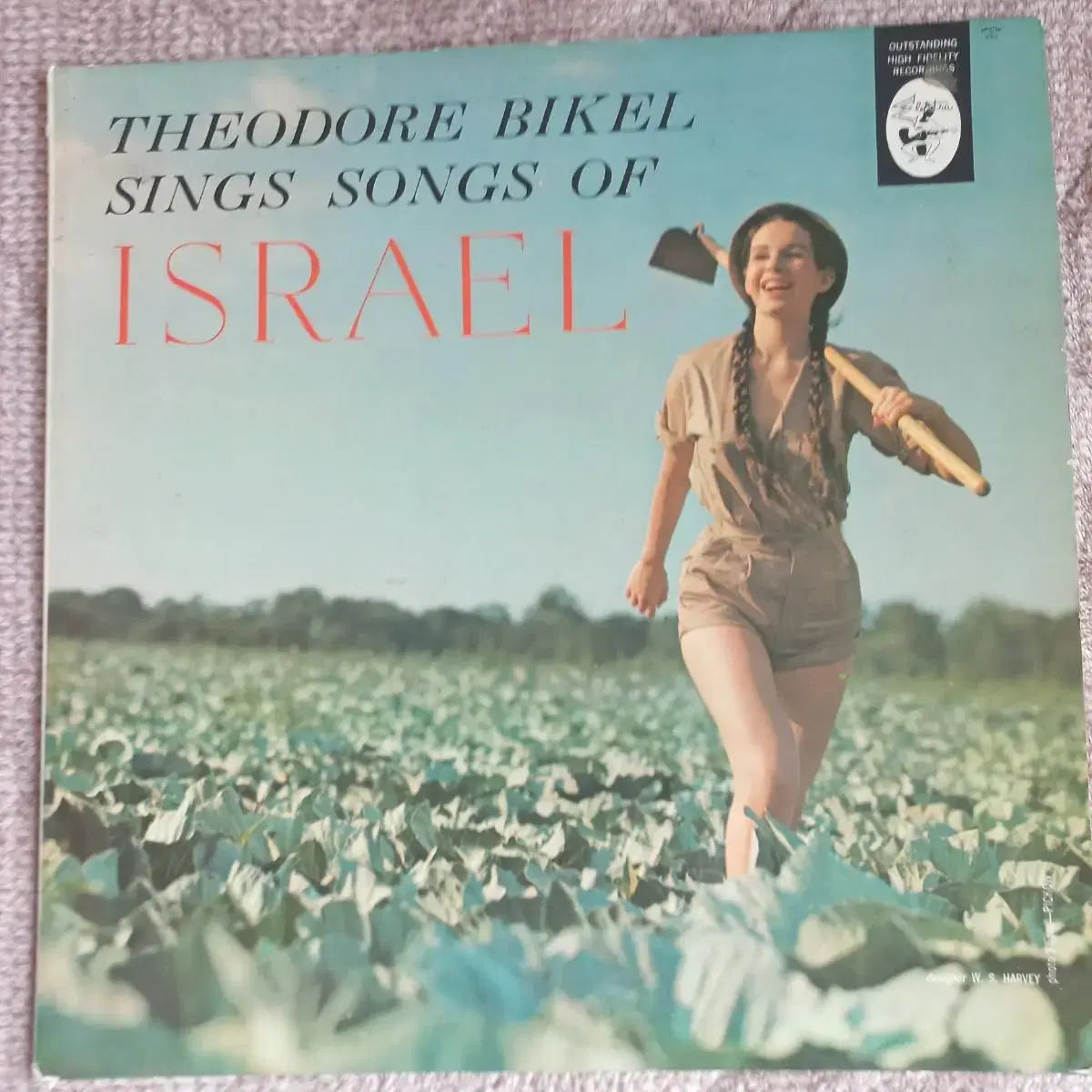 Lp중고 THEODORE BIKEL / ISRAEL 음반 판매합니다.