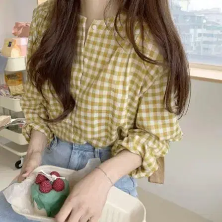 파운드케이크 picnic blouse