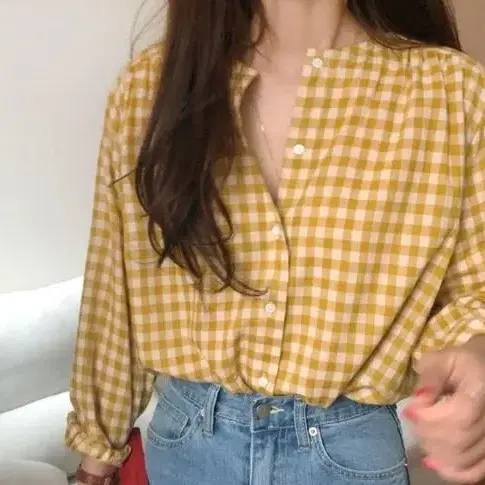 파운드케이크 picnic blouse