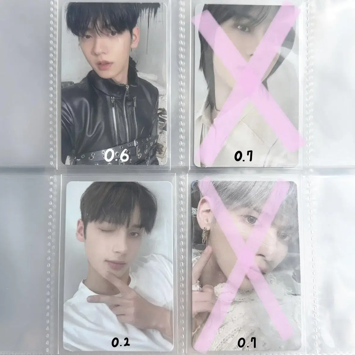 txt soobin beomgyu hueningkai taehyun photocard