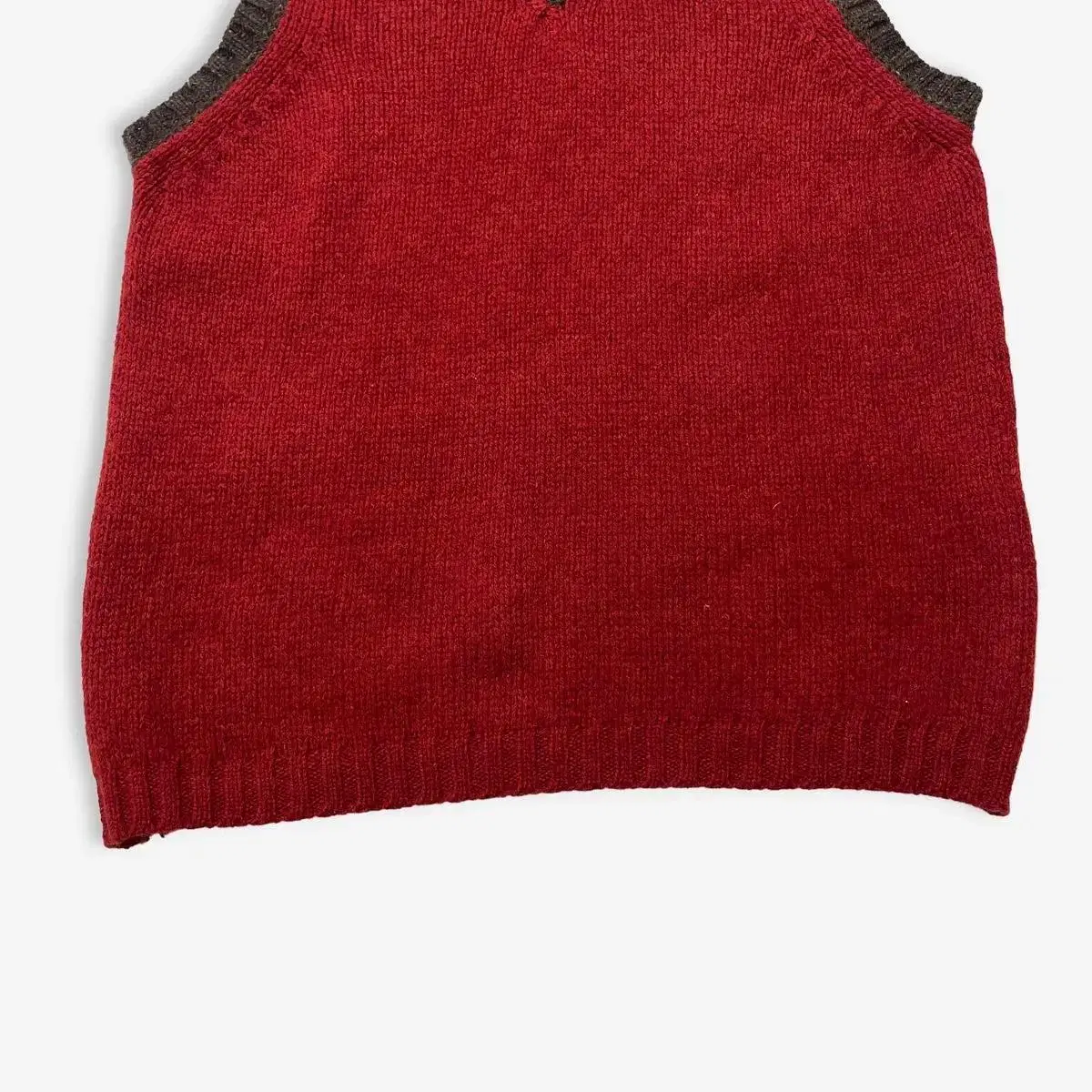 vintage scotland bocashi Knit vest