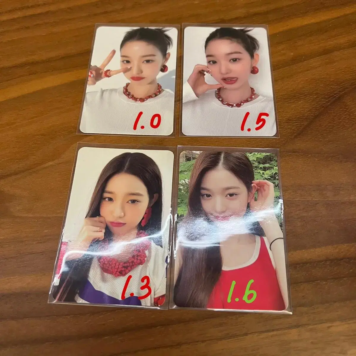 ive jang wonyoung unreleased photocard / Jewel photocard wts (enulable)