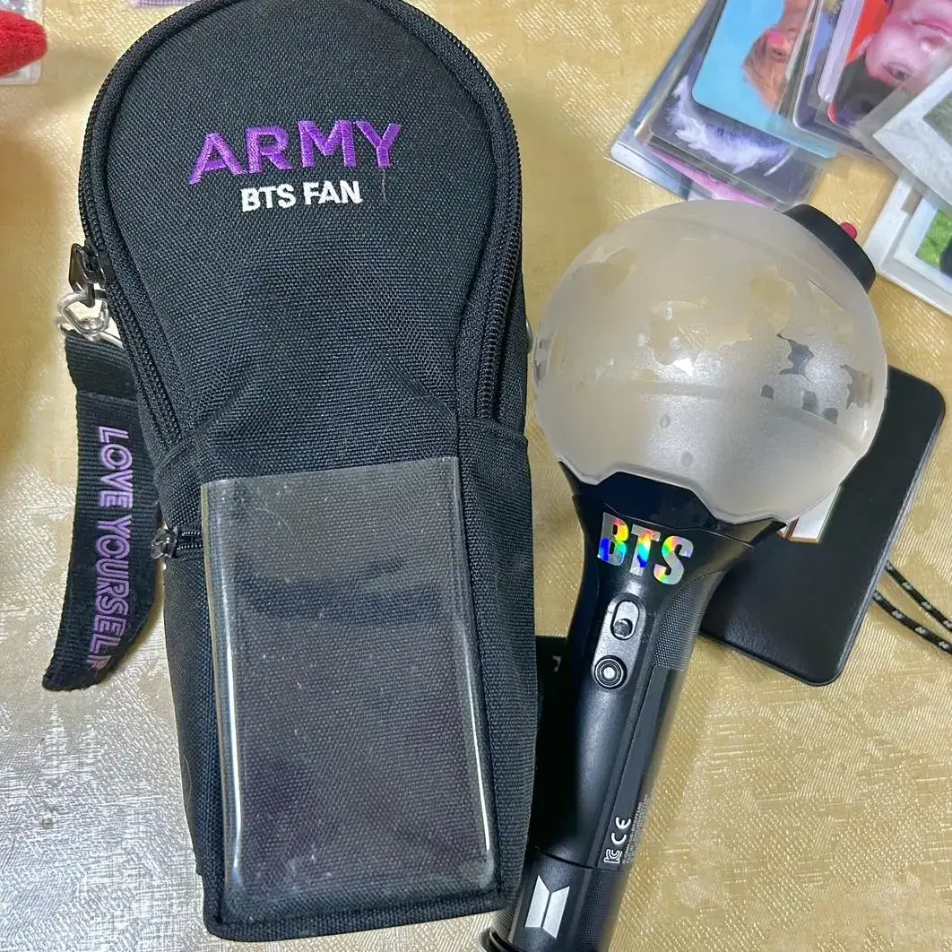 커스텀 공식 아미밤&아미밤 가방 / 방탄 우치와 인형 피규어