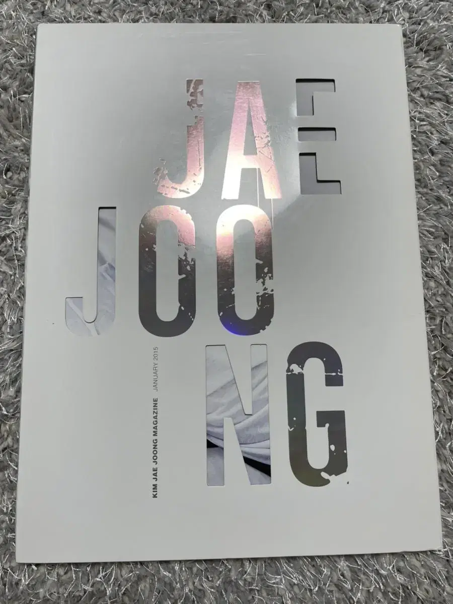 Kim Jaejoong Magazine Pictorial January 2015 WTS5,000