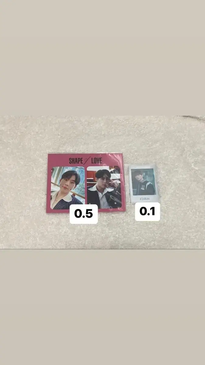 LOVE monsta x pre-order benefit sealed + kihyun pola wts