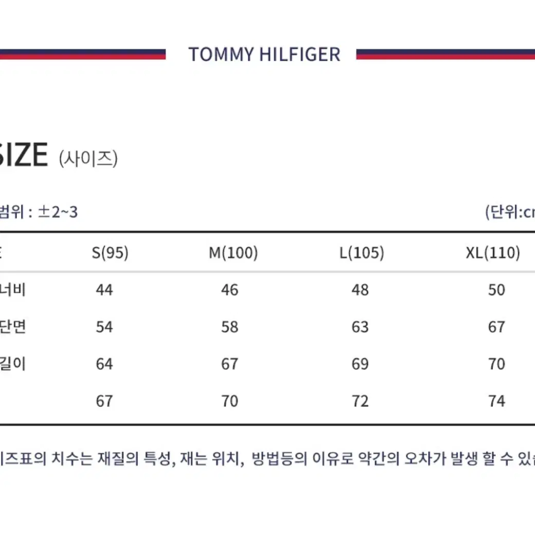 정품 타미 힐피거 시그니쳐 크루넥 니트 3 종