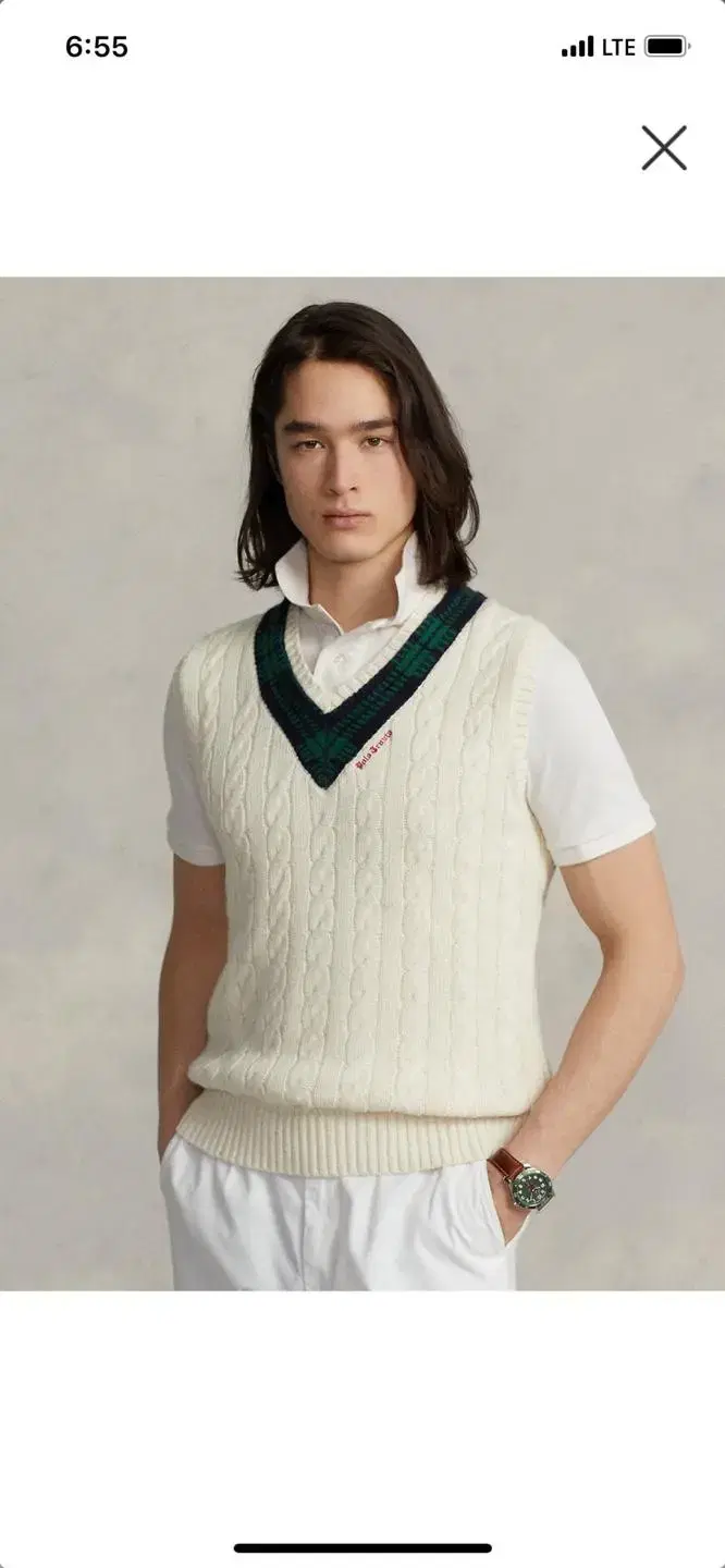 Polo Ralph Lauren Wimbledon Cricket Knit Vest sells