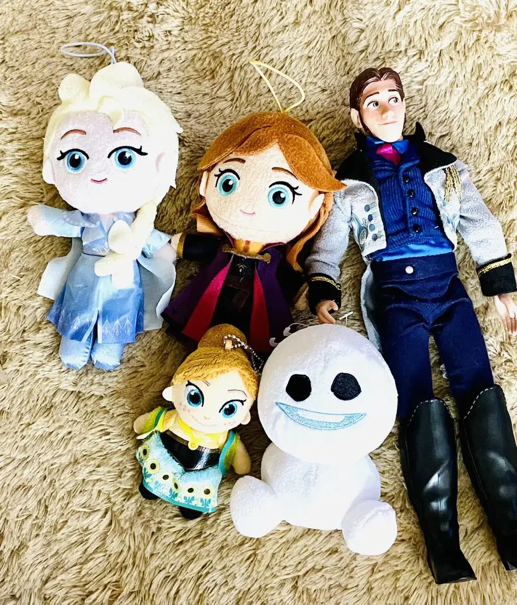 [S]Used Genuine]Disney Frozen Elsa Anna Snowflake Doll (Individual Price)