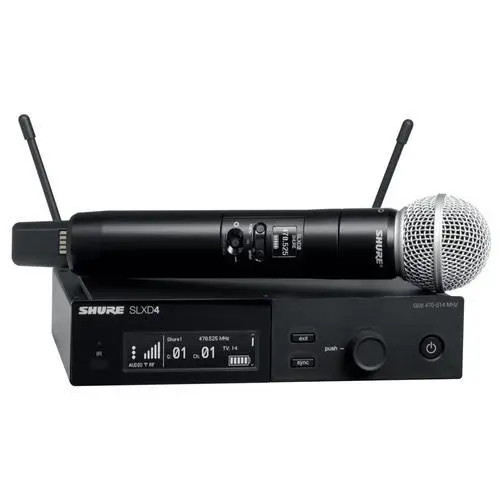 슈어 SLXD24 SM58 900 메가 무선마이크