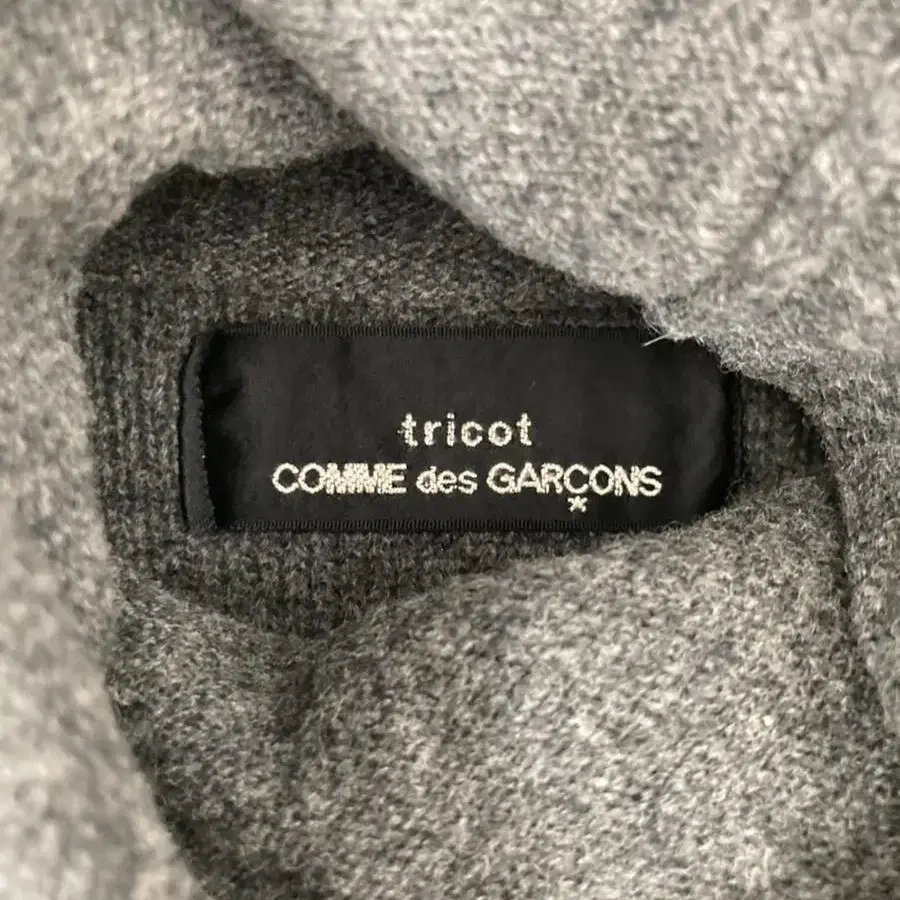 tricot comme des garcons 꼼데 가르송 터틀넥