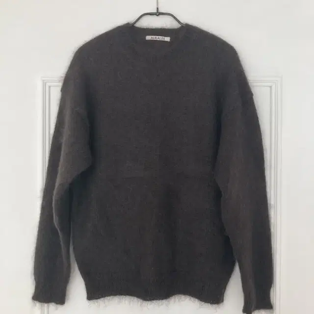 오라리 모헤어SUPER KID MOHAIR KNIT PULLOVER