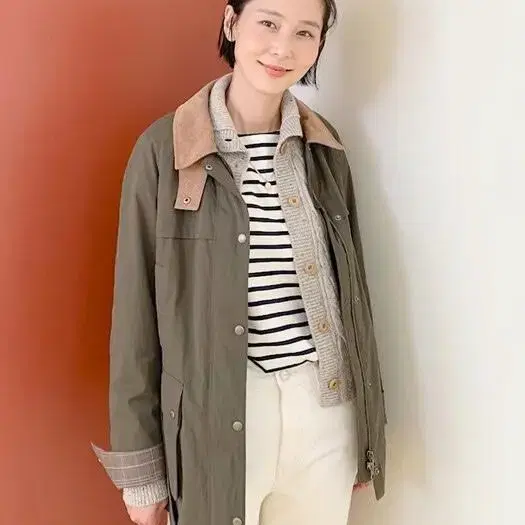 프론트로우 Belted Technical Field Jacket S