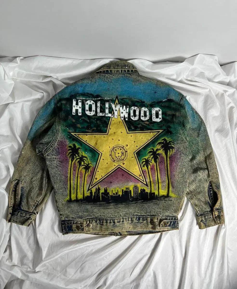 80s Tony Alamo 토니 알라모 Hollywood 데님자켓