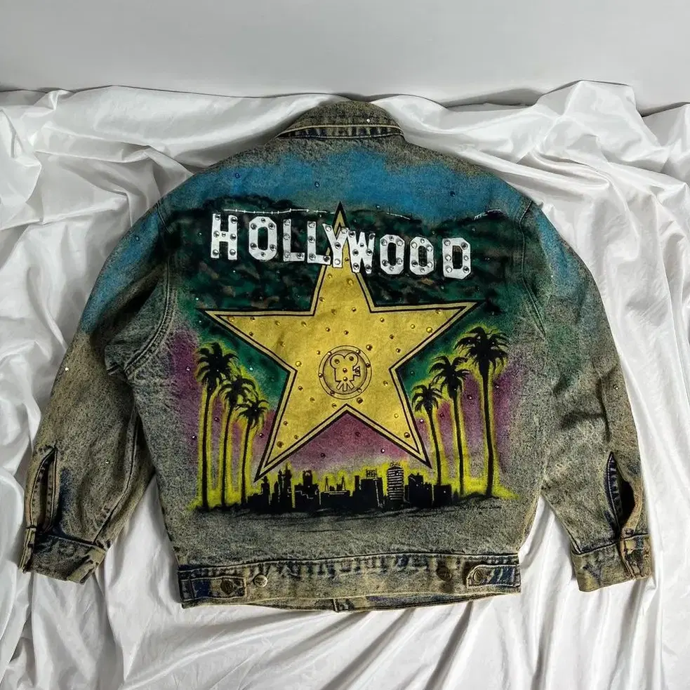 80s Tony Alamo 토니 알라모 Hollywood 데님자켓